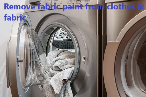 how to remove fabric paint