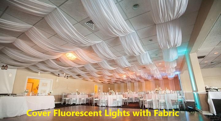 How to Cover Fluorescent Lights with Fabric