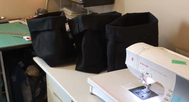 how to make fabric grow bags