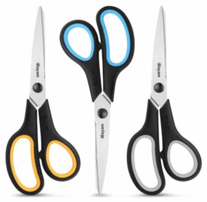 iBayam 8” All Purpose Heavy Duty Scissors for Cutting Fabric