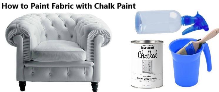 How to Paint Fabric with Chalk Paint