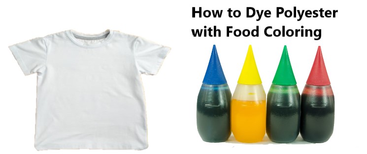 How to Dye Polyester with Food Coloring