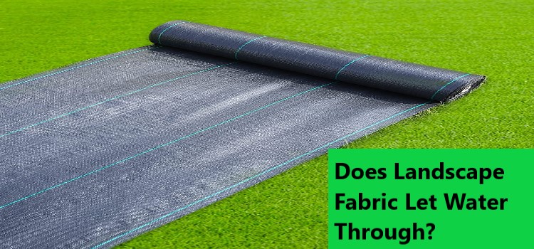 Does Landscape Fabric Let Water Through