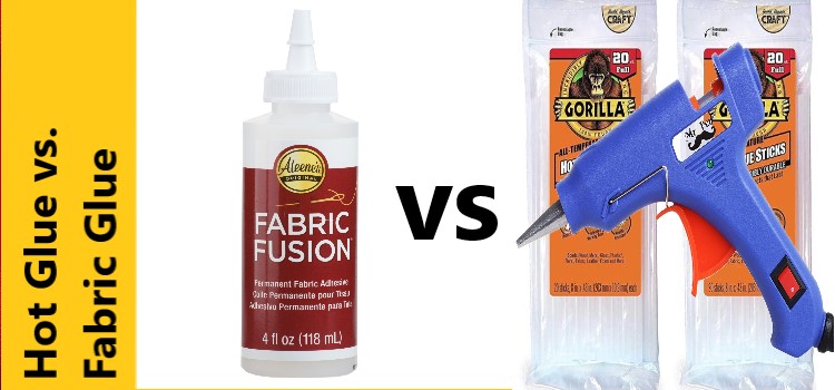 Hot Glue vs. Fabric Glue