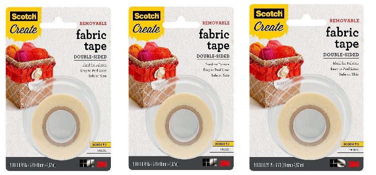 Scotch Create Removable Double Sided Fabric Tape