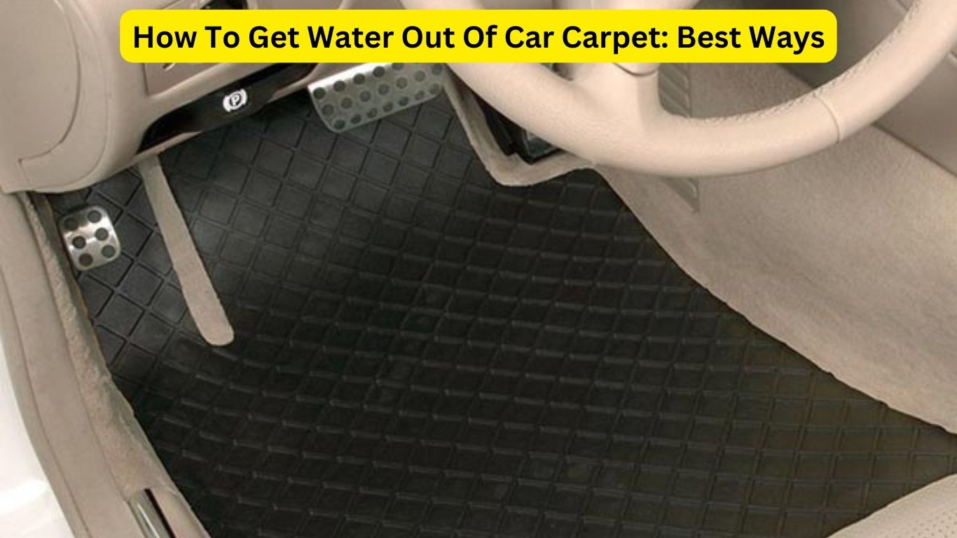 How To Get Water Out Of Car Carpet