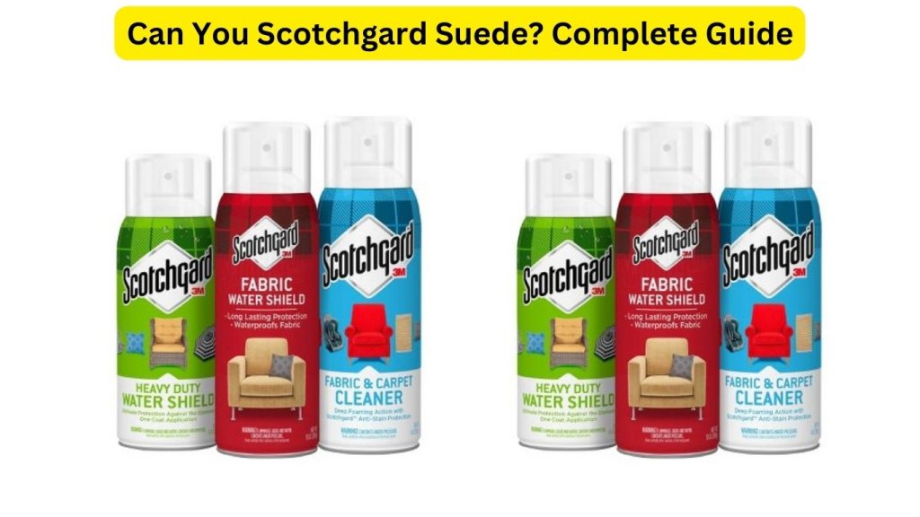 Can You Scotchgard Suede? Complete Guide