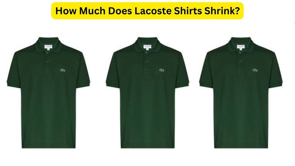 Do Lacoste Shirts Shrink? Complete Guide