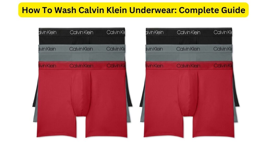 How To Wash Calvin Klein Underwear