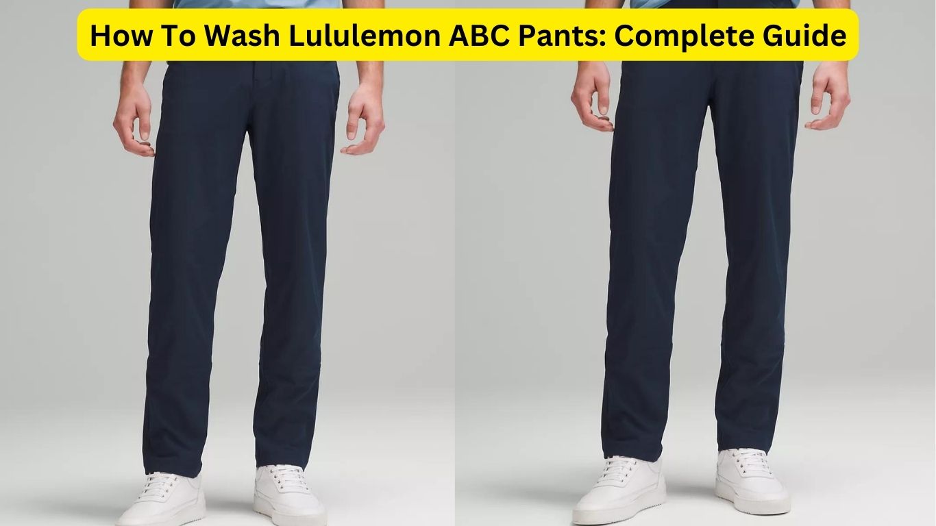 How To Wash Lululemon ABC Pants