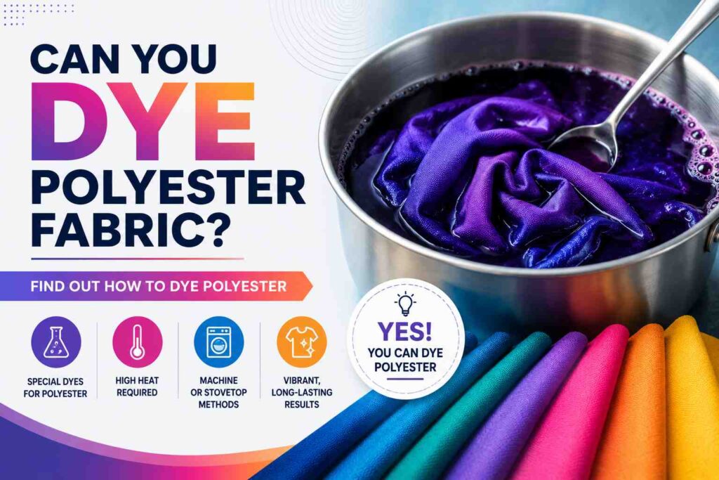 Can You Dye Polyester Fabric