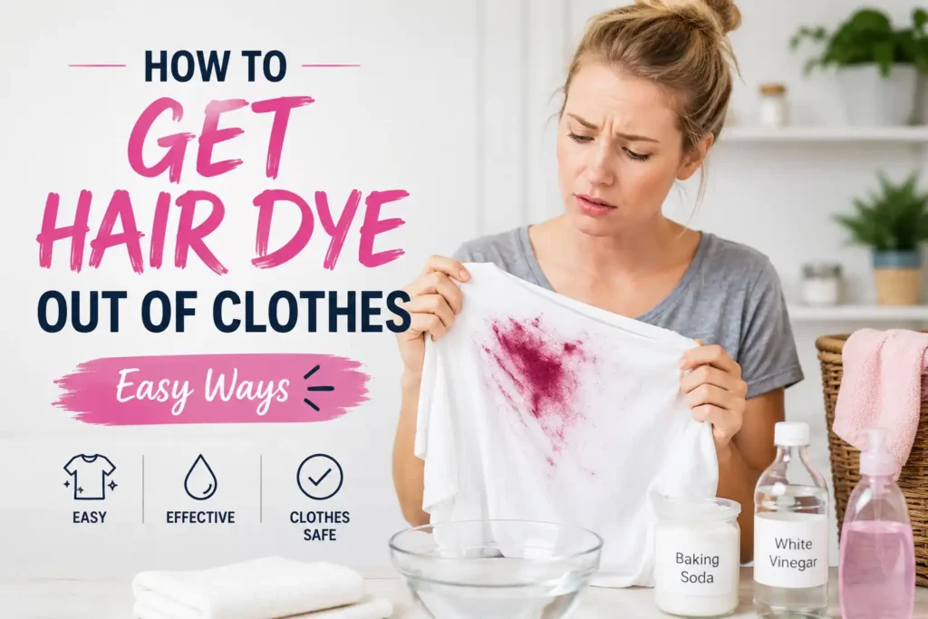 How To Get Hair Dye Out Of Clothes
