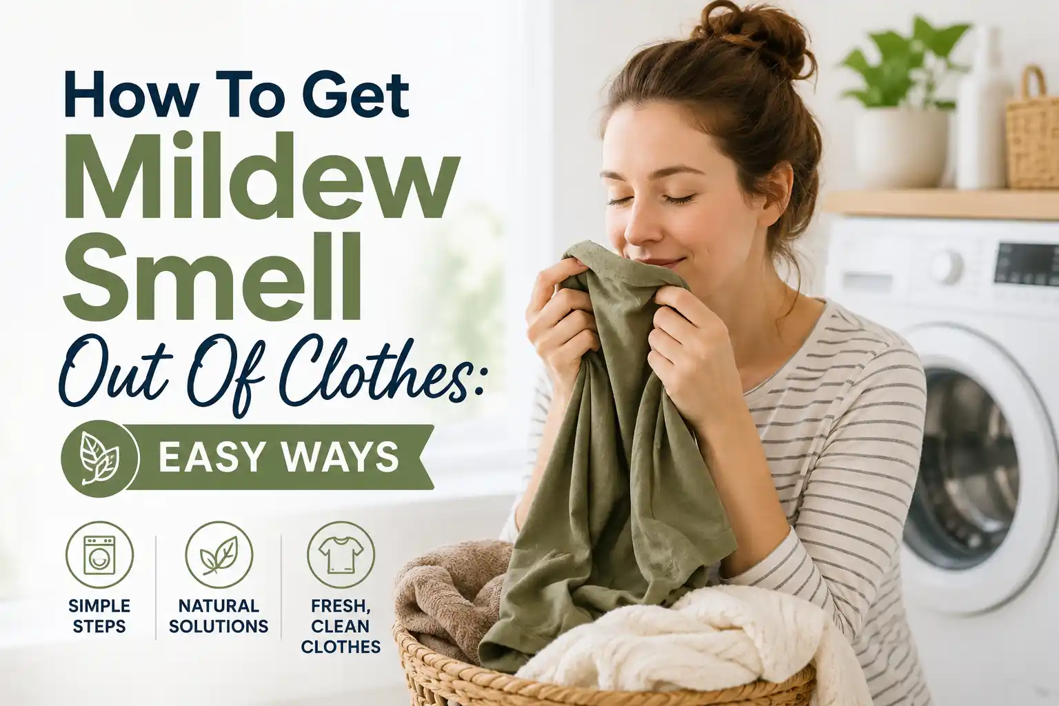 How To Get Mildew Smell Out Of Clothes