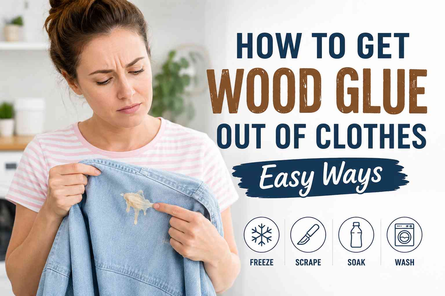 How To Get Wood Glue Out Of Clothes