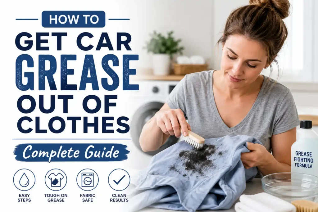 How To Get Car Grease Out Of Clothes