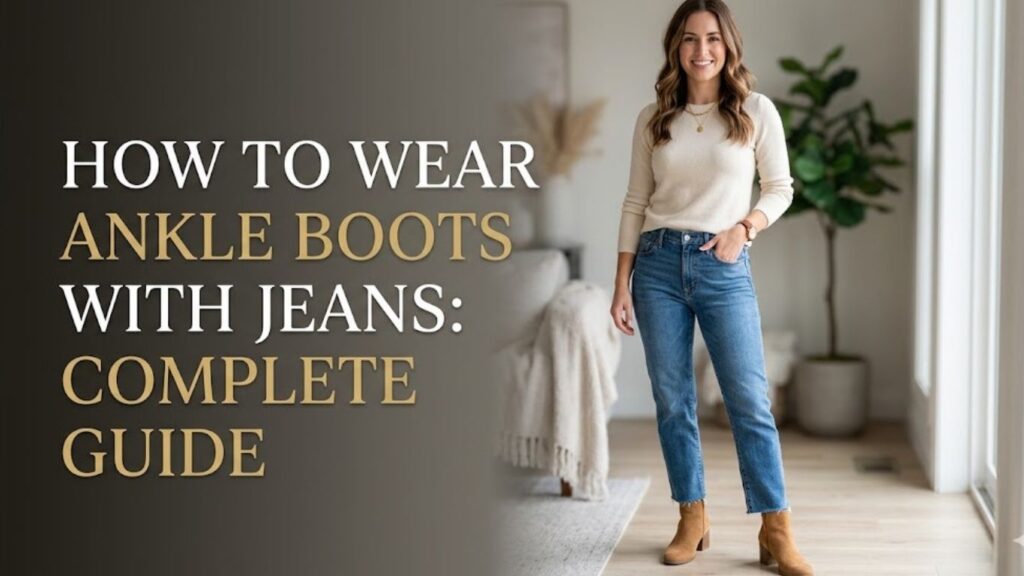 How To Wear Ankle Boots With Jeans