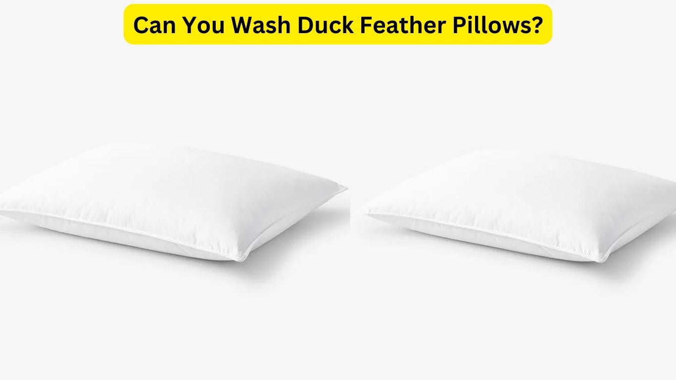 Can You Wash Duck Feather Pillows