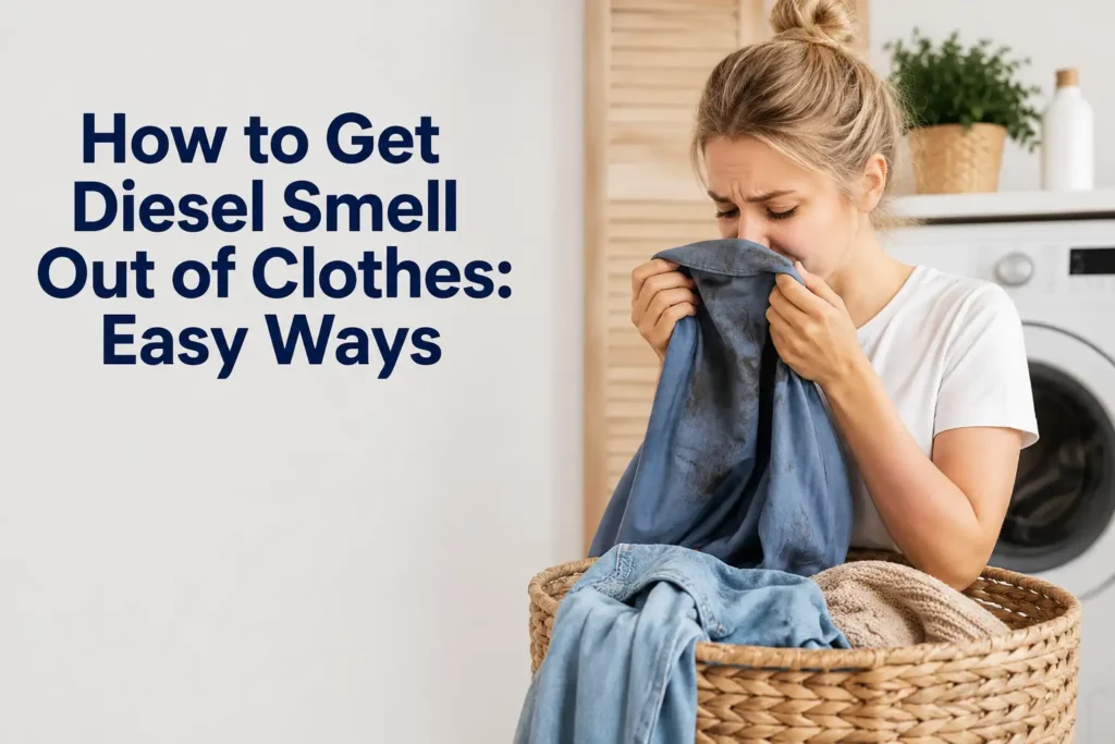 How to Get Diesel Smell Out of Clothes