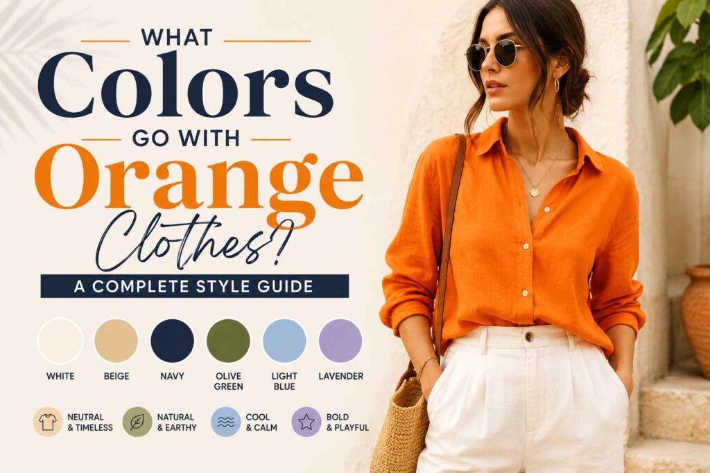What Colors Go With Orange Clothes