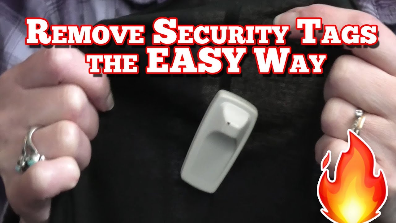 How to Take Security Tag off Clothes?