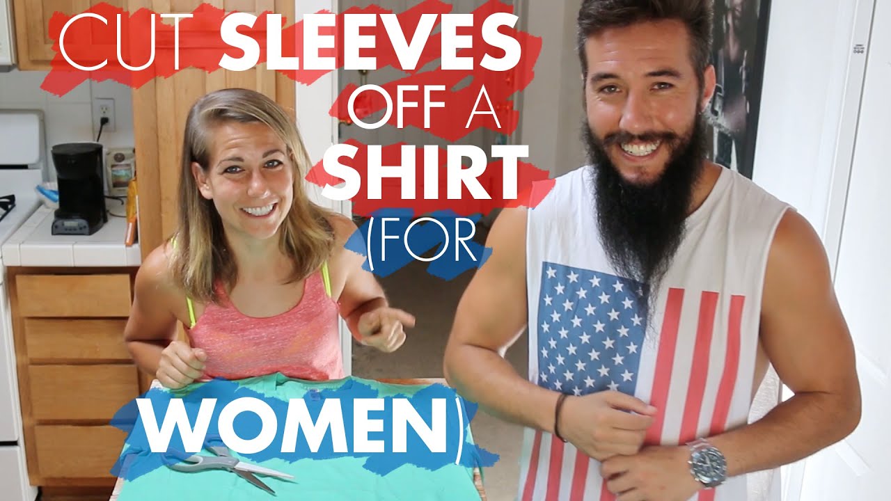 How to Cut Sleeves off a Shirt Quick & Stylish DIY