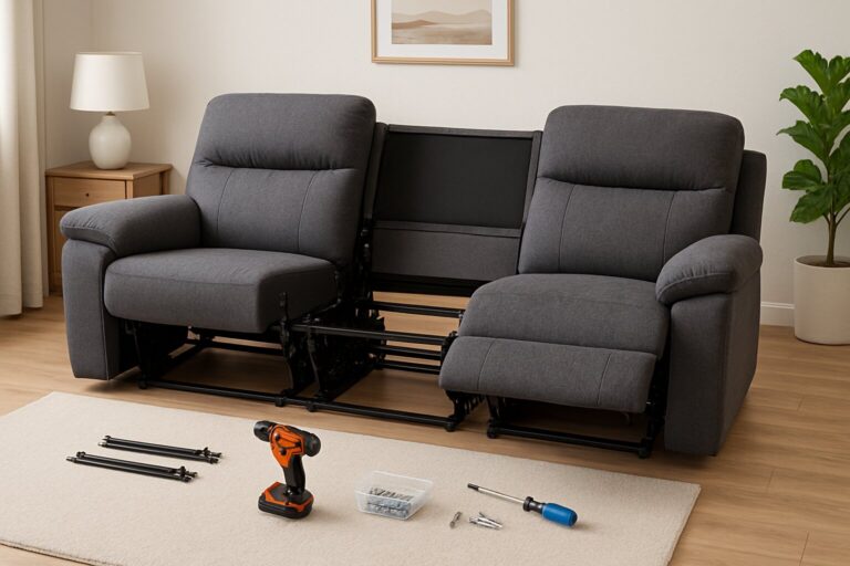 How to Assemble a 3 Seater Recliner Sofa: Step-by-Step Guide