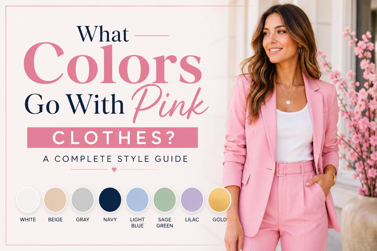 What Colors Go With Pink Clothes? A Complete Style Guide