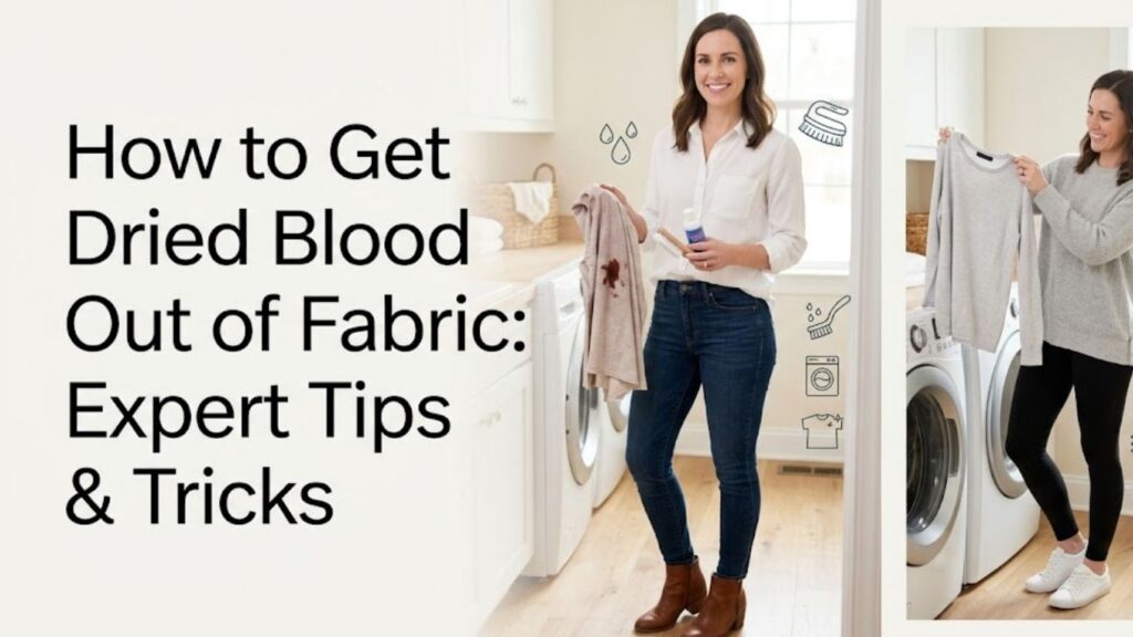 How to Get Dried Blood Out of Fabric