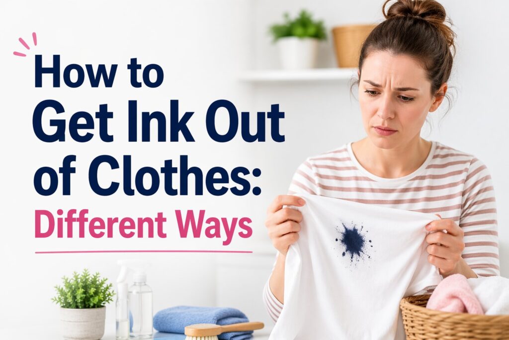How to Get Ink Out of Clothes