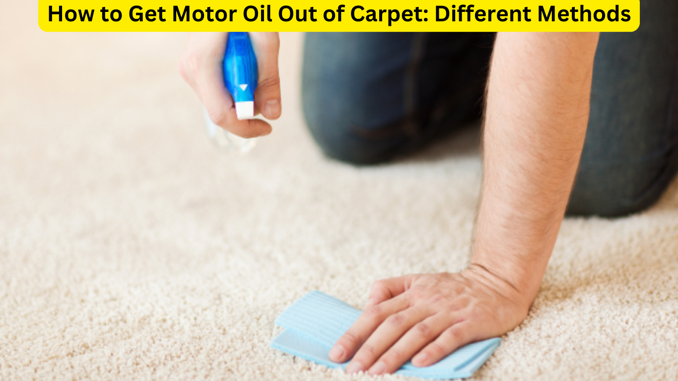 How To Get Car Oil Out Of Carpet