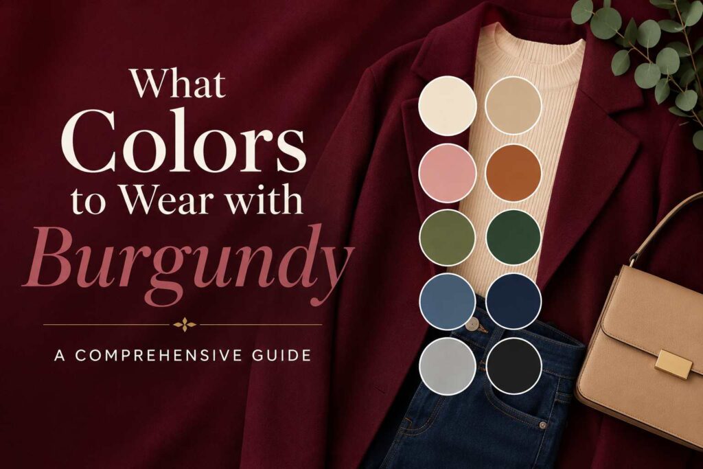What Colors to Wear with Burgundy
