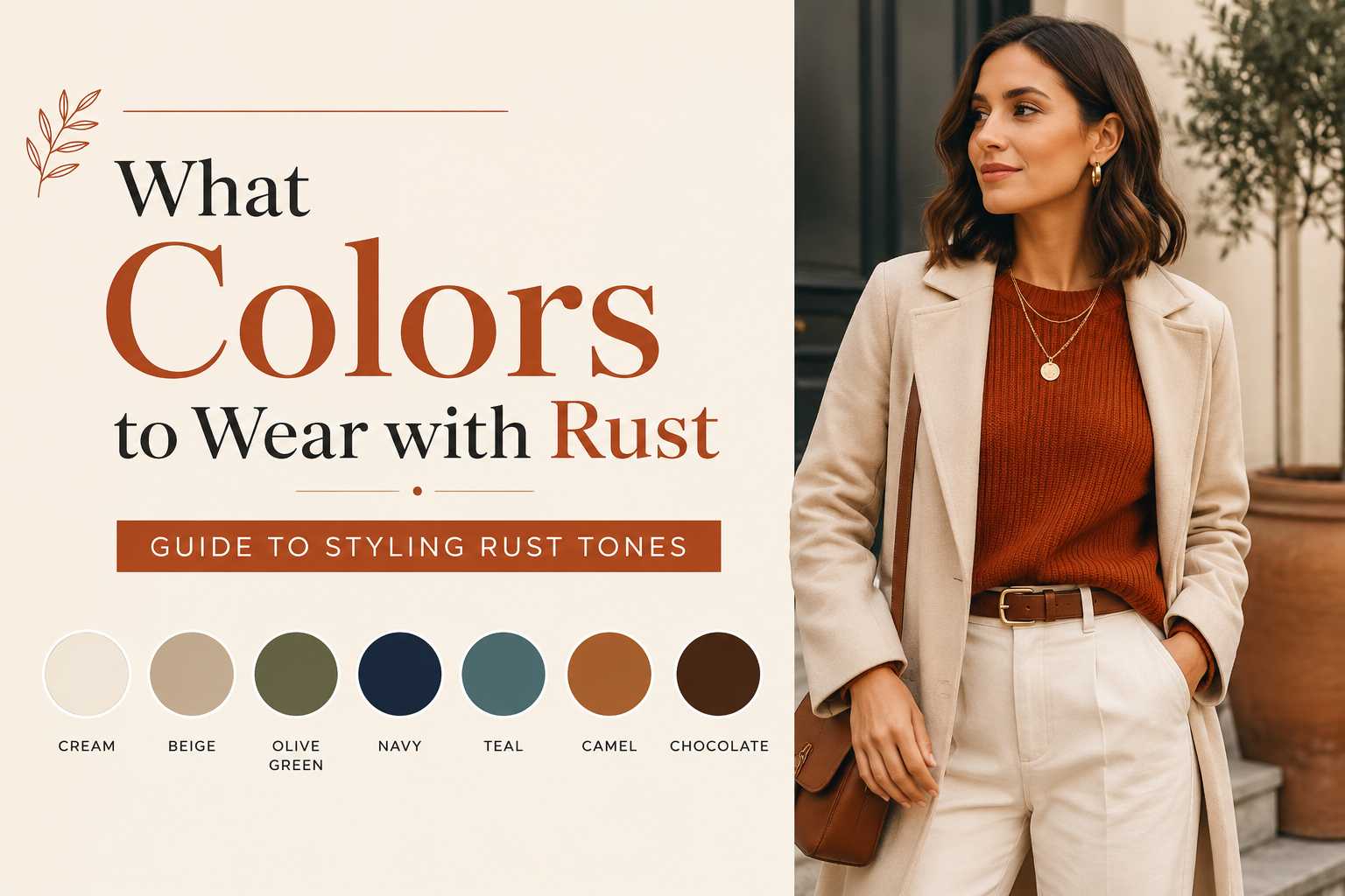What Colors to Wear with Rust: Guide to Styling Rust Tones