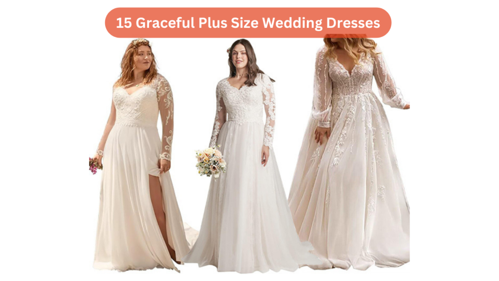 Graceful Plus Size Wedding Dresses