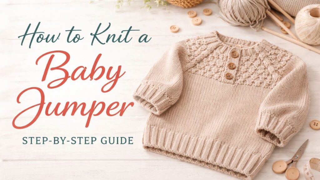 How to Knit a Baby Jumper
