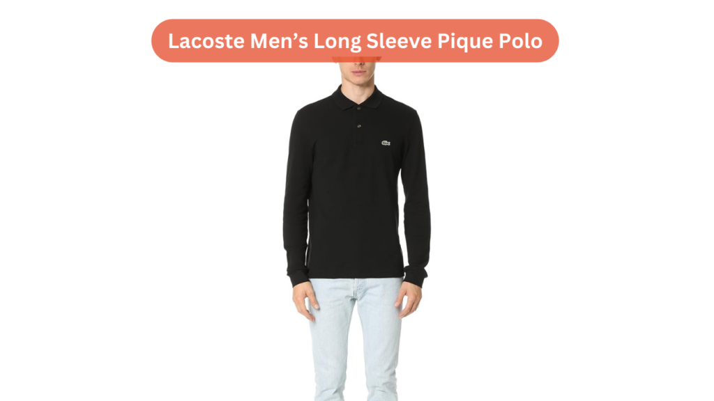 Lacoste Men’s Long Sleeve Pique Polo