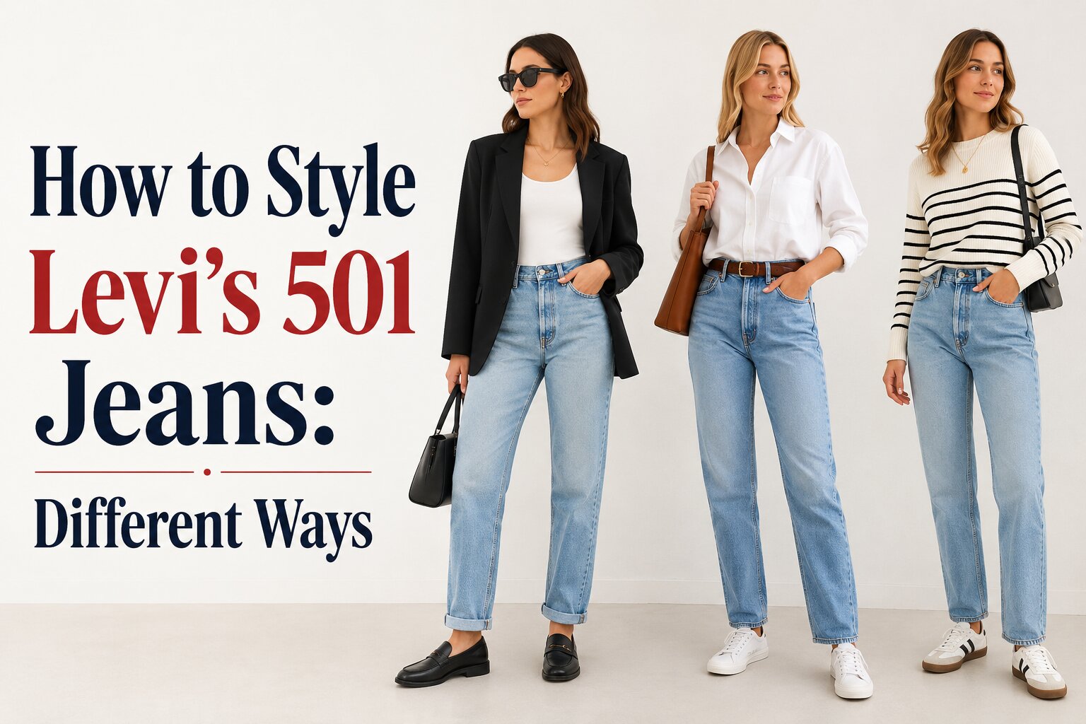 How to Style Levi’s 501 Jeans: Different Ways