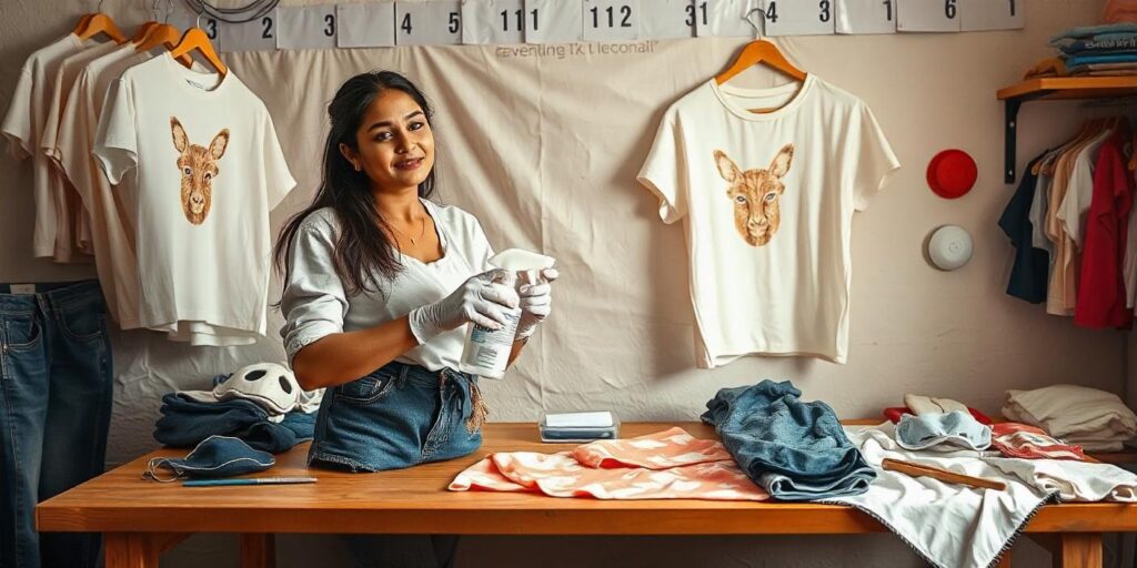 How to Bleach Design Clothes