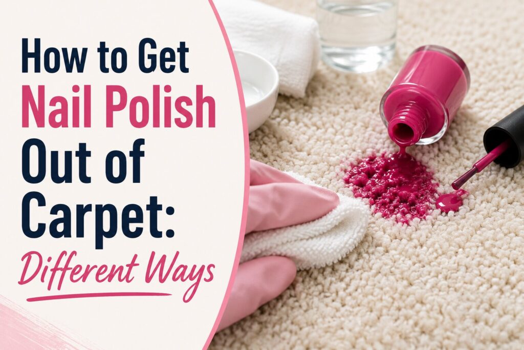 How to Get Nail Polish Out of Carpet
