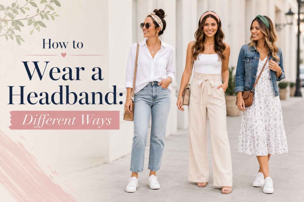 How to Wear a Headband