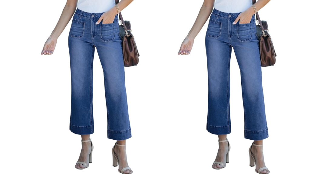 luvamia Wide Leg Jeans for Women