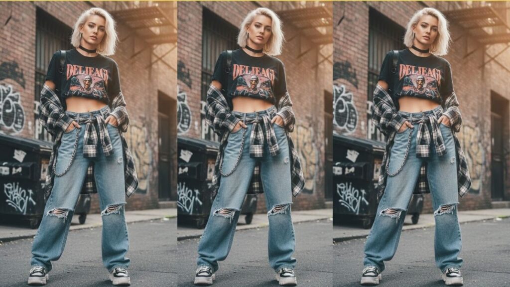 15 Baggy Jeans Outfit 90s
