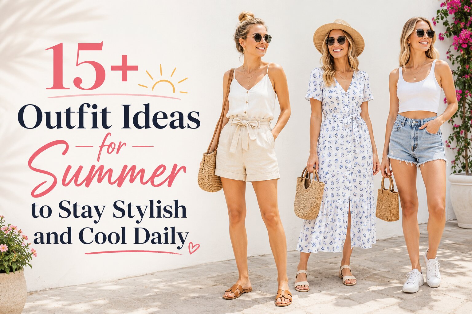 15+ Outfit Ideas for Summer to Stay Stylish and Cool Daily