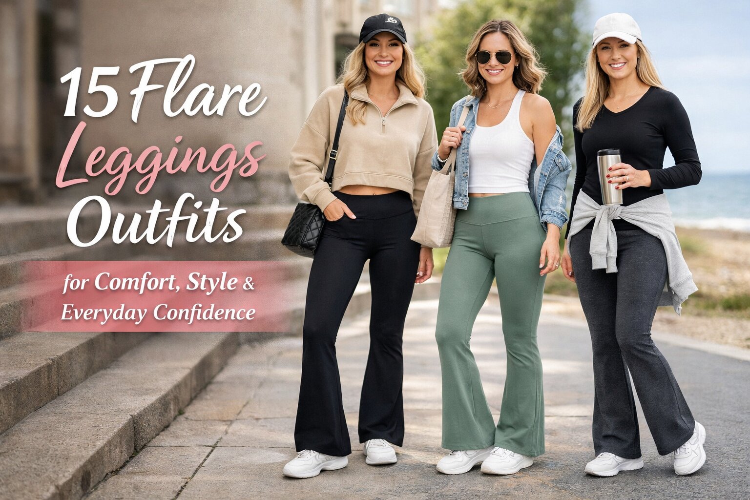 15 Flare Leggings Outfits for Comfort, Style & Everyday Confidence