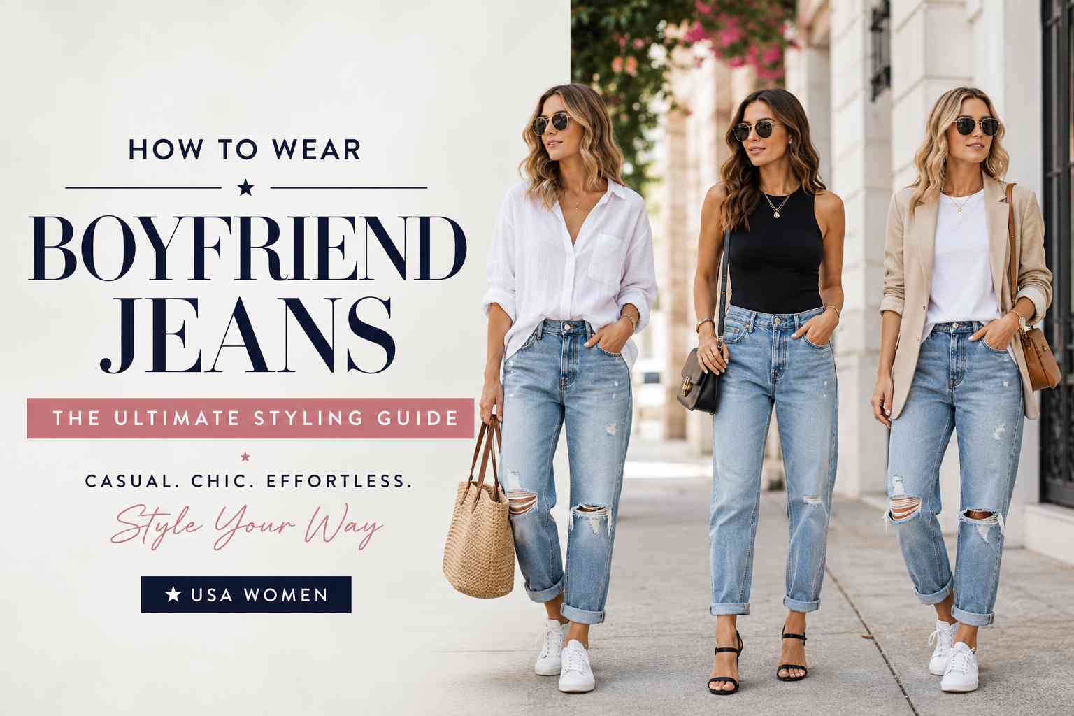How to Wear Boyfriend Jeans: The Ultimate Styling Guide