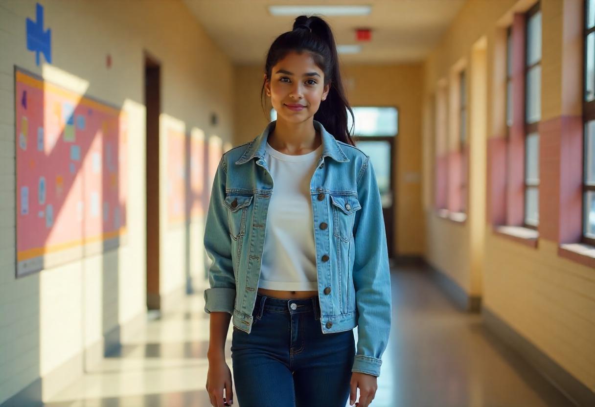 Jeans Outfit Ideas for School