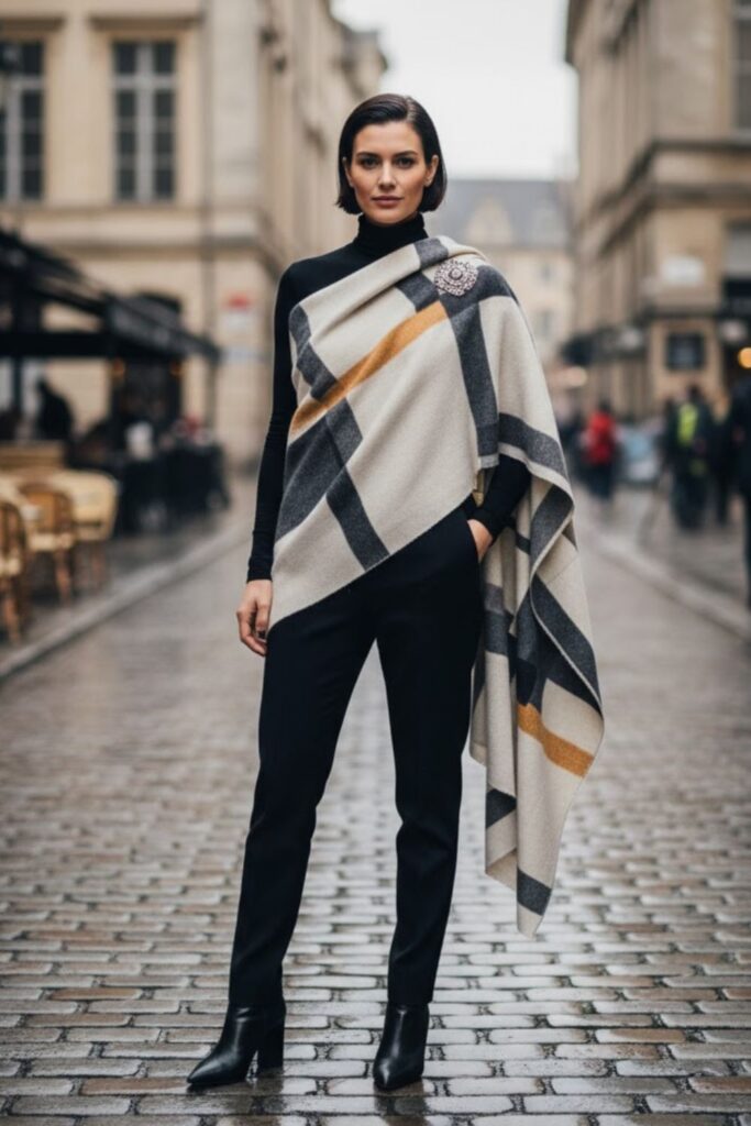 The One-Shoulder Wrap