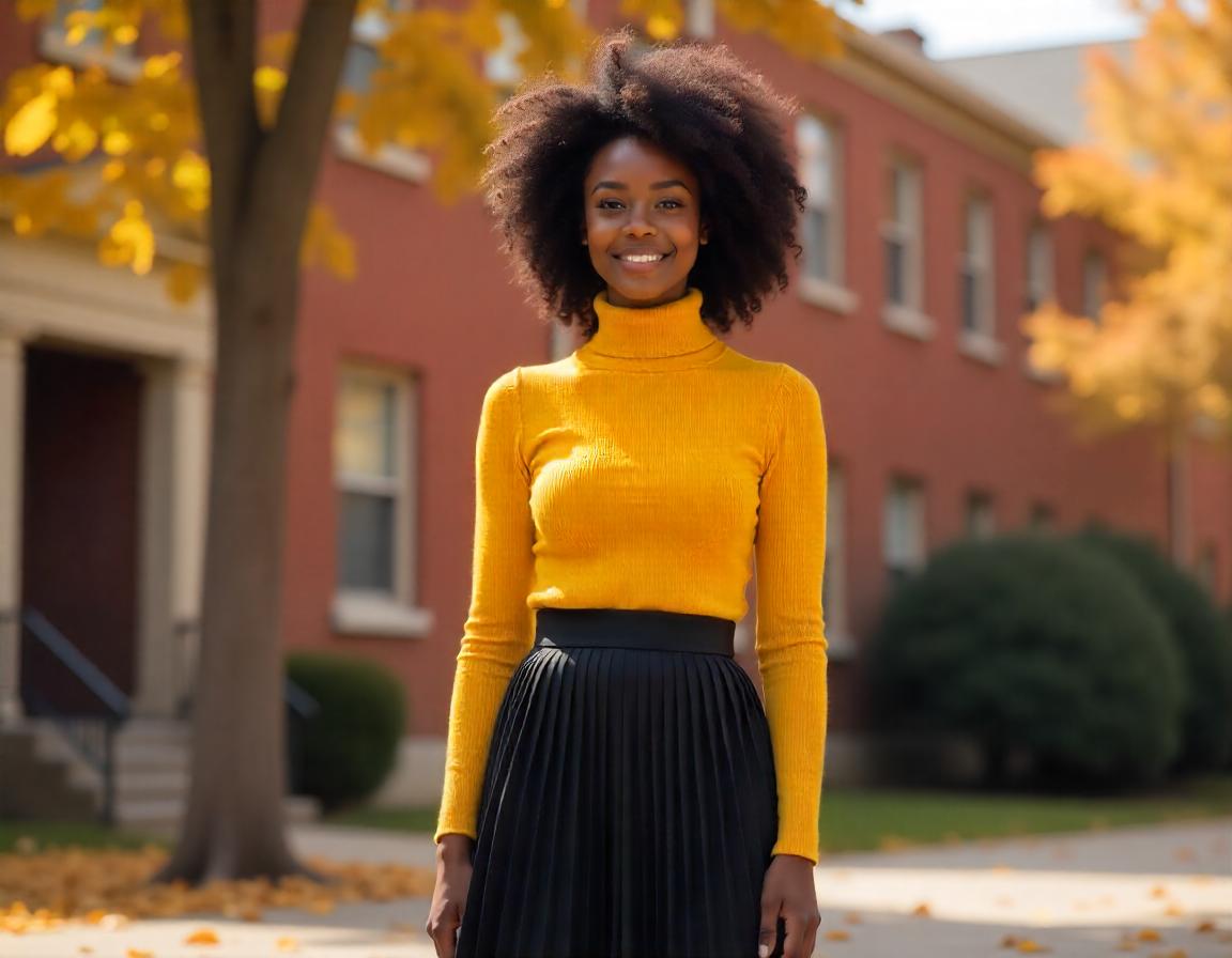 outfit ideas for school black women 2025