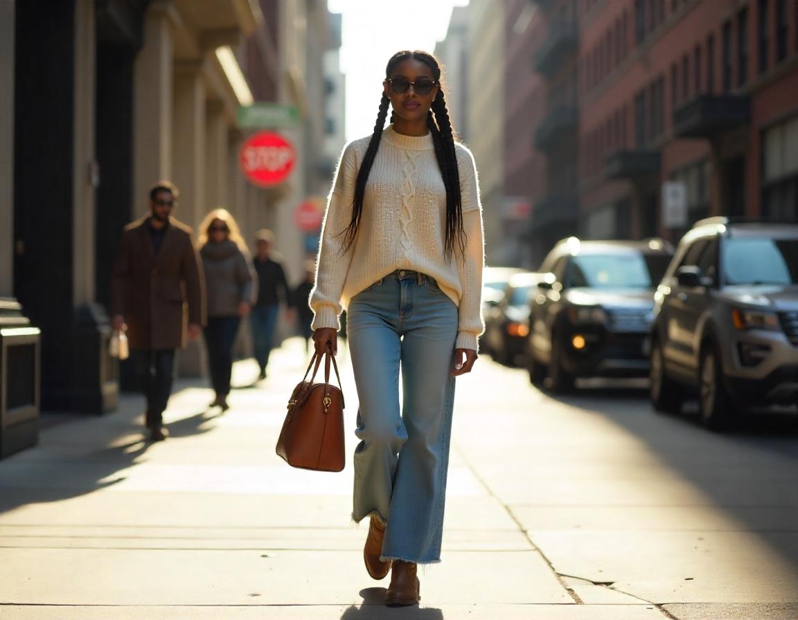 wide leg jeans with boots 2025