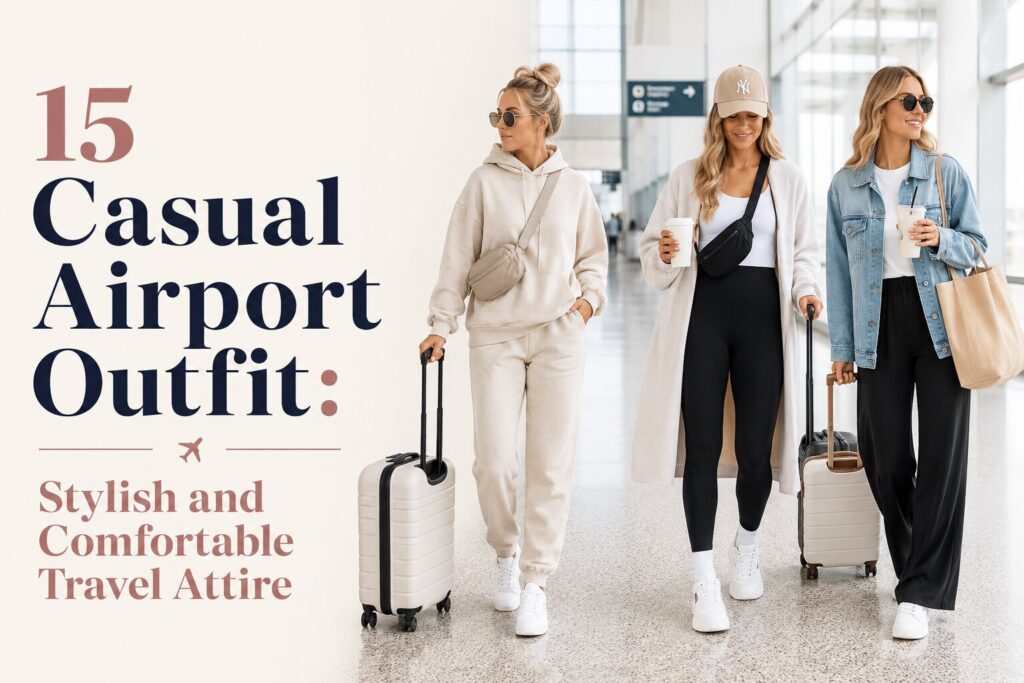 15 Casual Airport Outfits