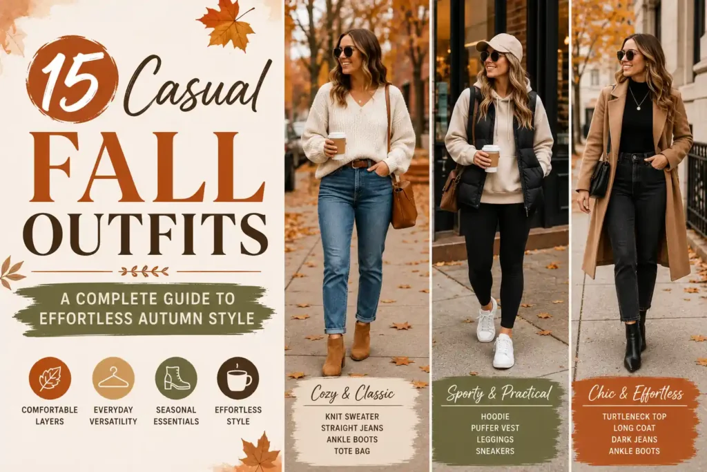 15 Casual Fall Outfits: A Complete Guide to Effortless Autumn Style